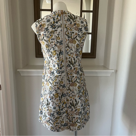 Tory Burch Jacquard Dress, Floral Mini Cocktail Party Size 8, New with Tag $698 - Picture 8 of 16